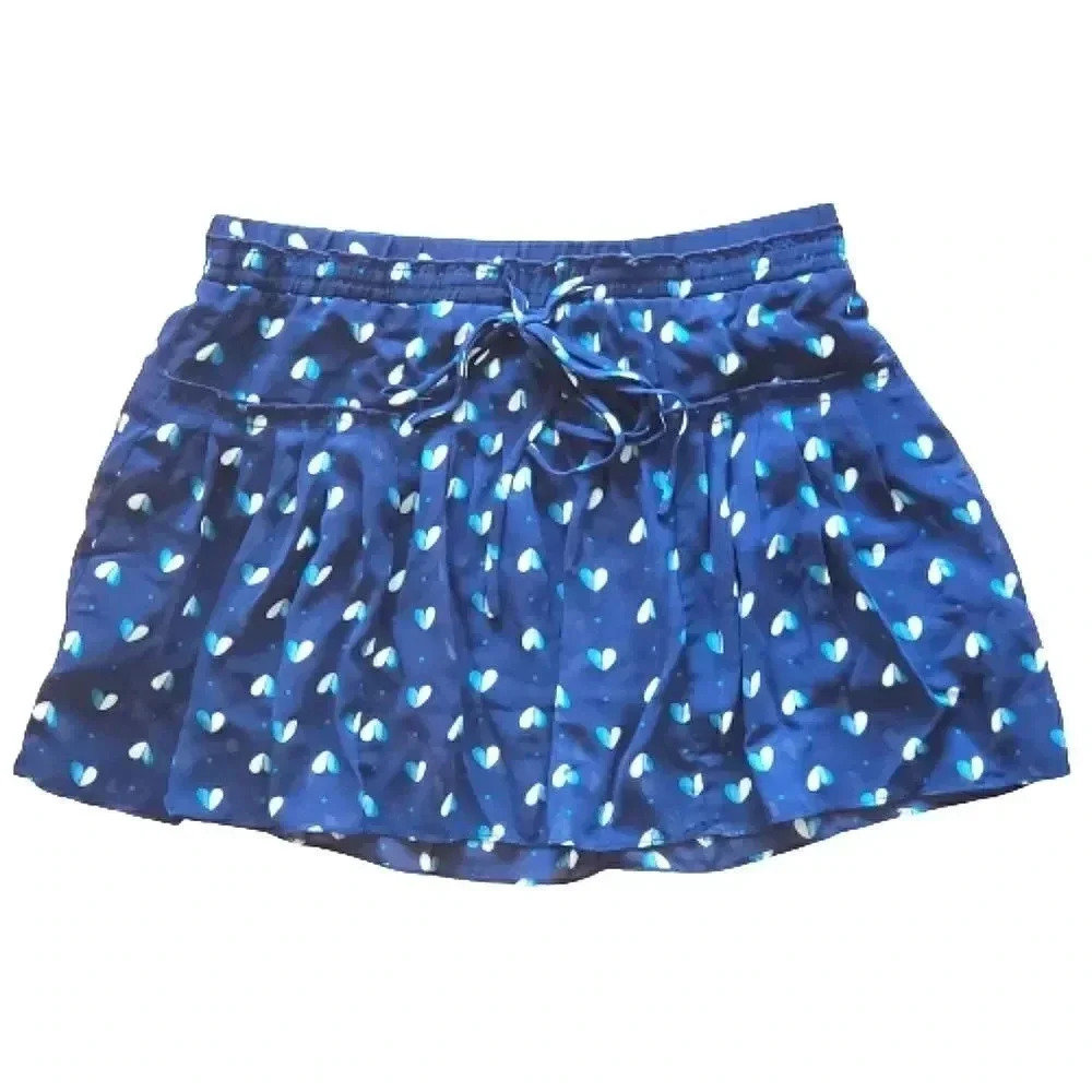 American Eagle Outfitters blue  patterned mini skirt Size XS